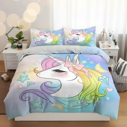 unicorn diamond bedding - lifestyle