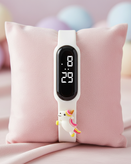 unicorn digital watch - lifestyle