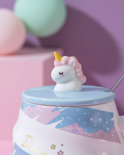 unicorn dream mug - detail