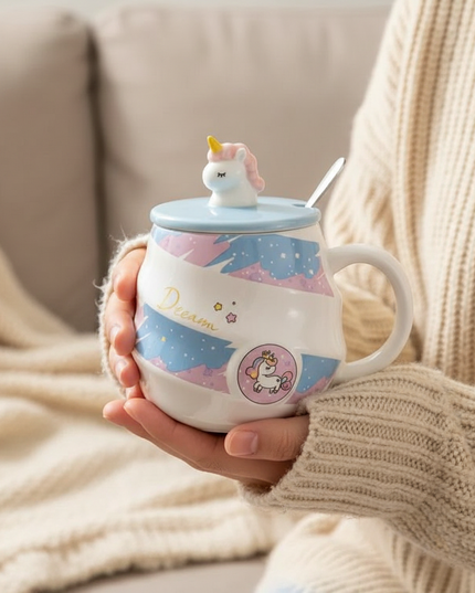 unicorn dream mug - in-use