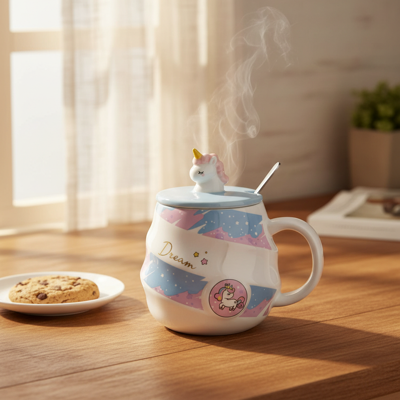 unicorn dream mug - lifestyle