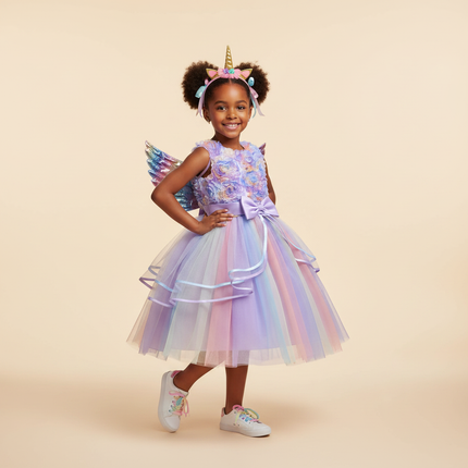 unicorn dress halloween - front