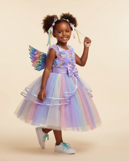 unicorn dress halloween - three-quarter