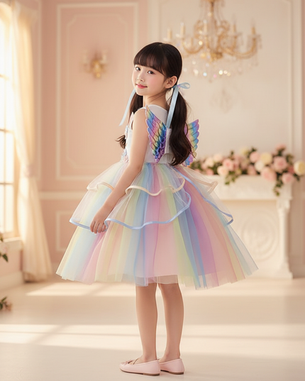 unicorn dress up - back
