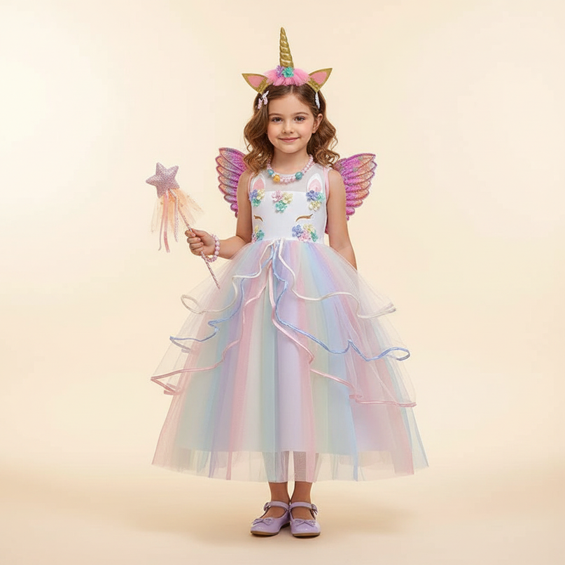 unicorn dress up costume - detail