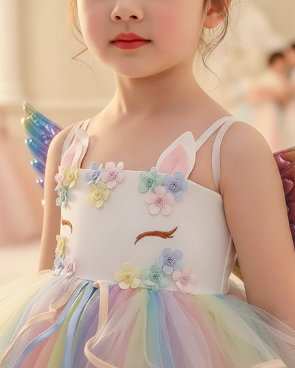 unicorn dress up - detail