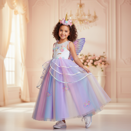 unicorn dress up set - front