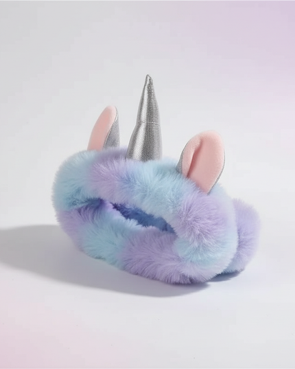 unicorn ear headband - white-bg