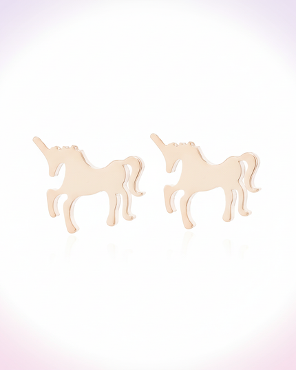 unicorn earrings for birthday - white-bg