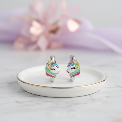 unicorn earrings for sensitive ears - lifestyle