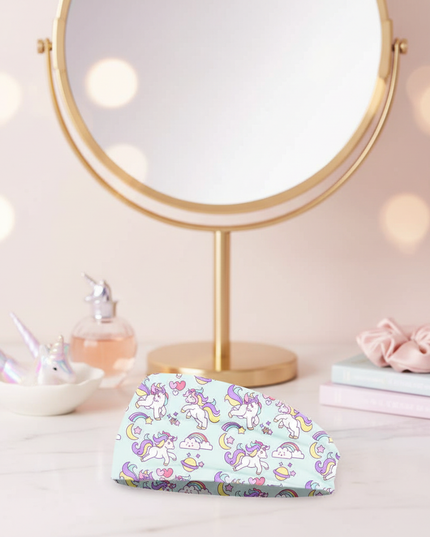 unicorn elastic headband mint - lifestyle