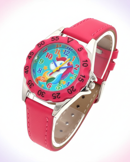 unicorn elegant watch - white-bg