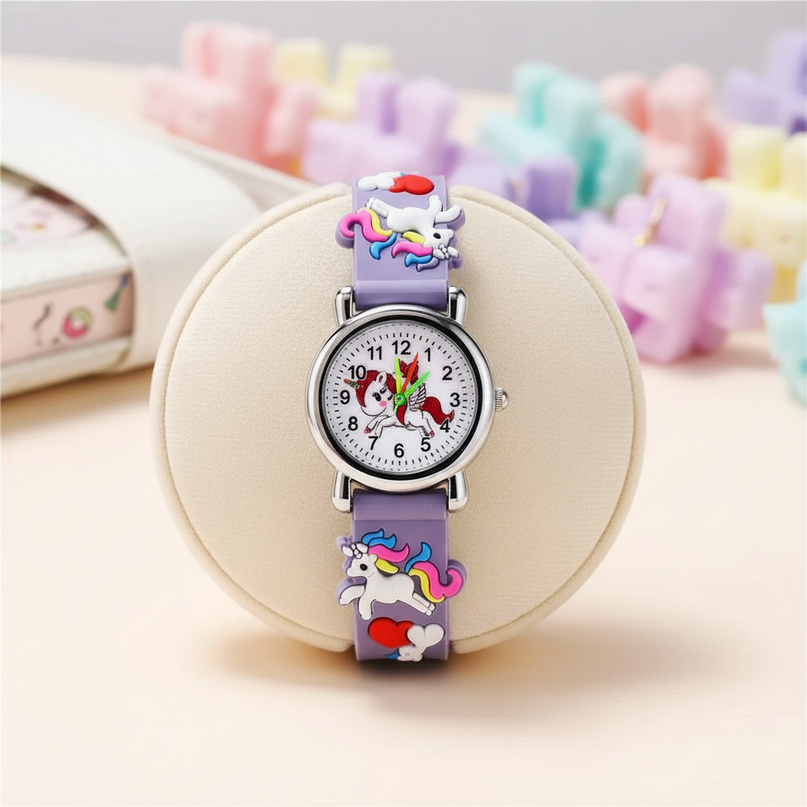 unicorn embossed watch - lifestyle