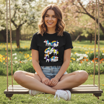 unicorn emoji shirt - lifestyle