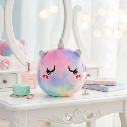 unicorn face coin purse - lifestyle