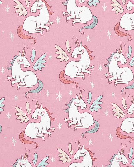 unicorn face school backpack girls - detail