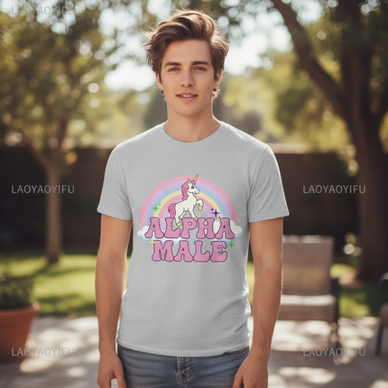 unicorn face shirt - lifestyle