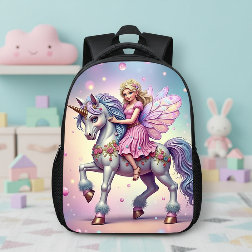 unicorn fairy backpack for kids - lifestyle