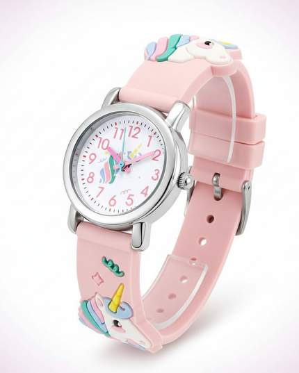 unicorn fairy watch - white-bg