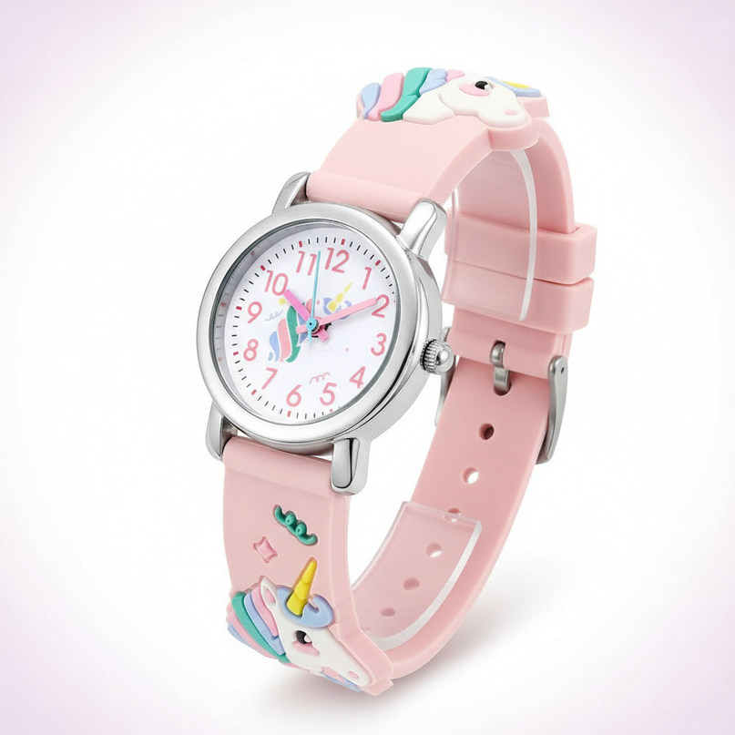 unicorn fairy watch - white-bg