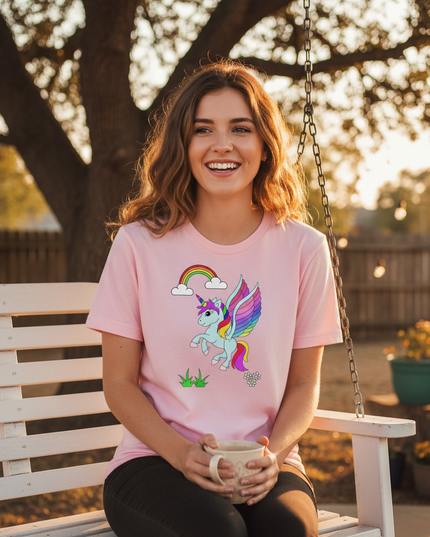 unicorn family shirts - in-use