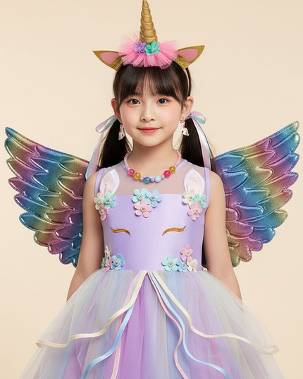 unicorn fancy dress costume - detail