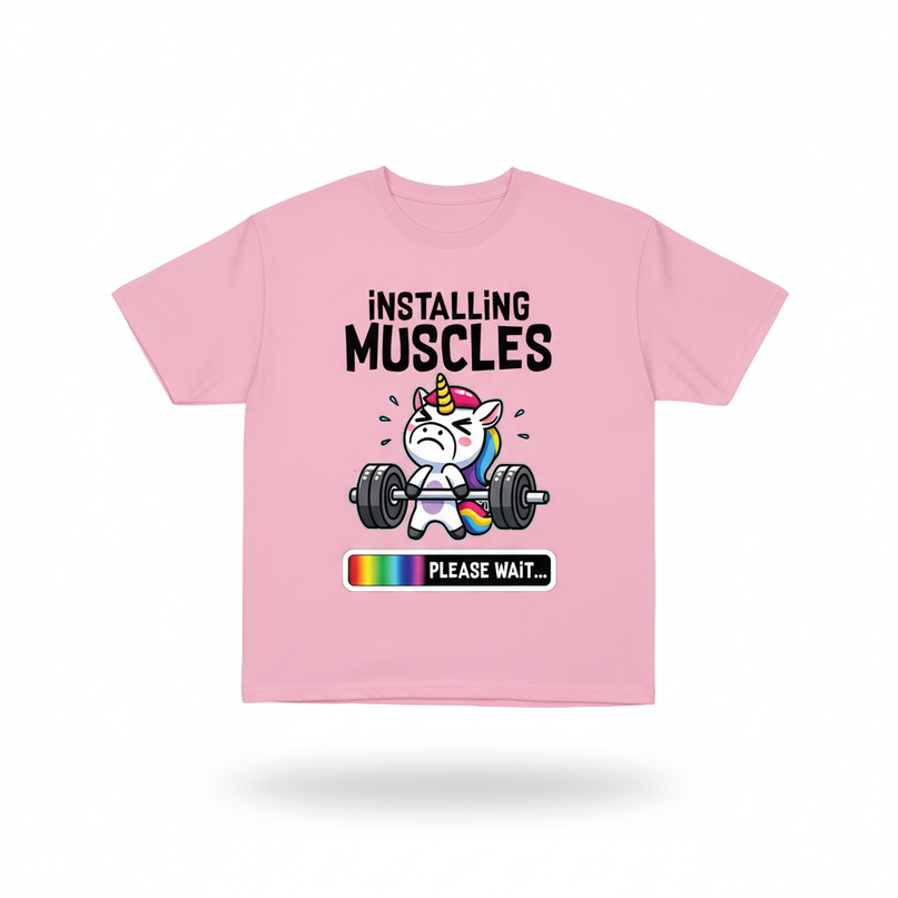 unicorn festival shirt - white-bg