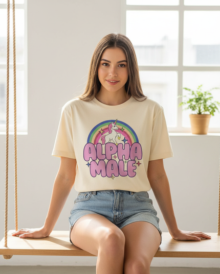 unicorn first birthday shirt - lifestyle