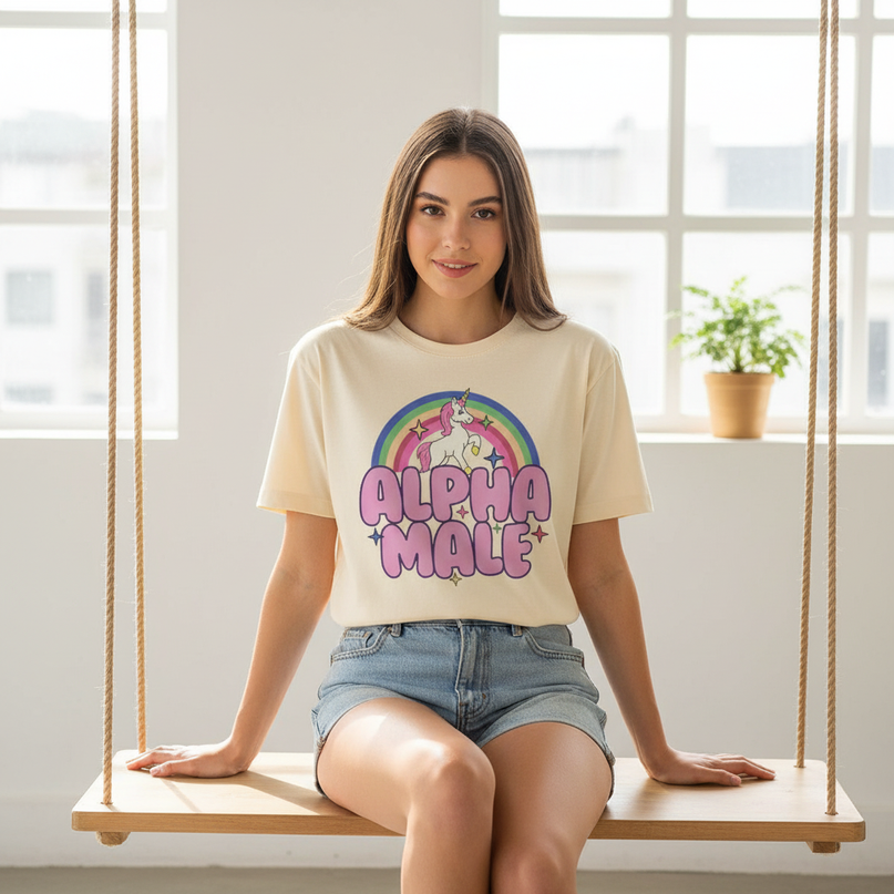 unicorn first birthday shirt - lifestyle