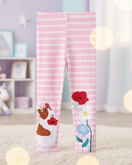 unicorn floral leggings - lifestyle