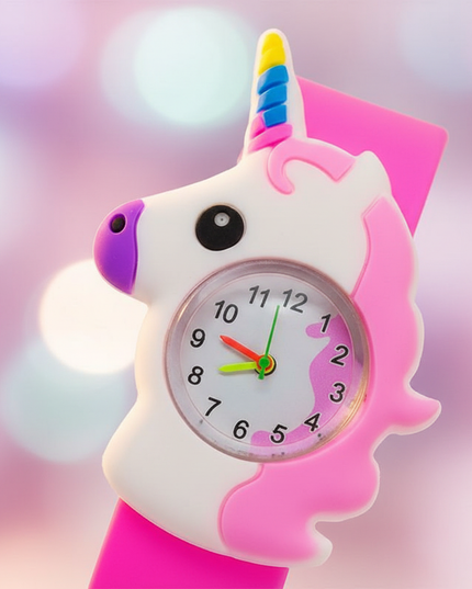 unicorn floral watch - detail