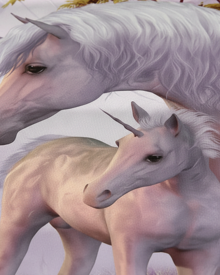 unicorn foal bedding - detail