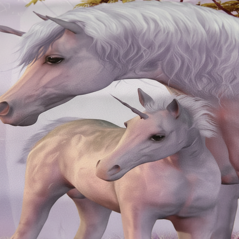 unicorn foal bedding - detail