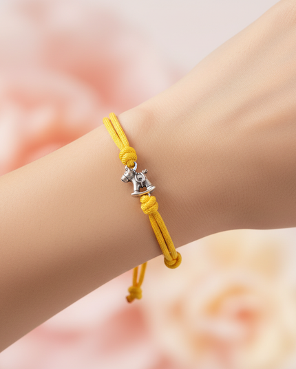 unicorn friendship bracelet - in-use