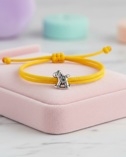 unicorn friendship bracelet - lifestyle