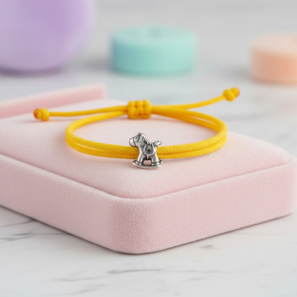 unicorn friendship bracelet - lifestyle