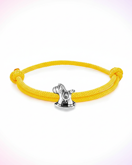 unicorn friendship bracelet - white-bg