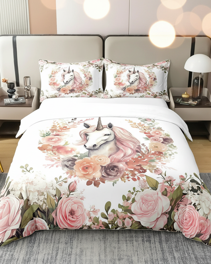 unicorn full size bedding - lifestyle