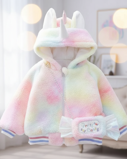 unicorn fur coat - lifestyle