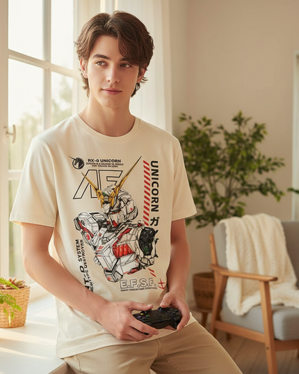 unicorn gaming shirt - lifestyle