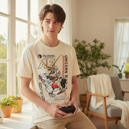 unicorn gaming shirt - lifestyle