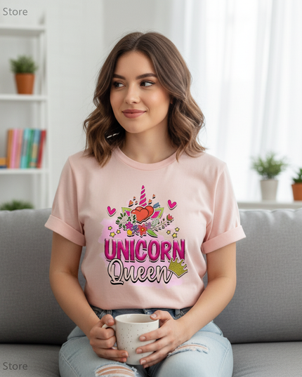 unicorn girl shirt women - lifestyle