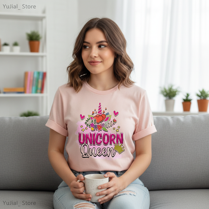 unicorn girl shirt women - lifestyle