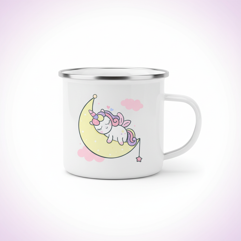 unicorn goodnight mug - white-bg