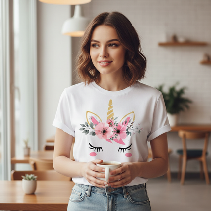 unicorn graphic shirt women - lifestyle