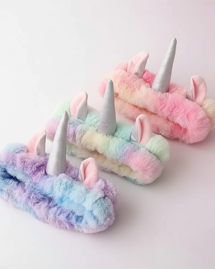 unicorn halloween headband - white-bg