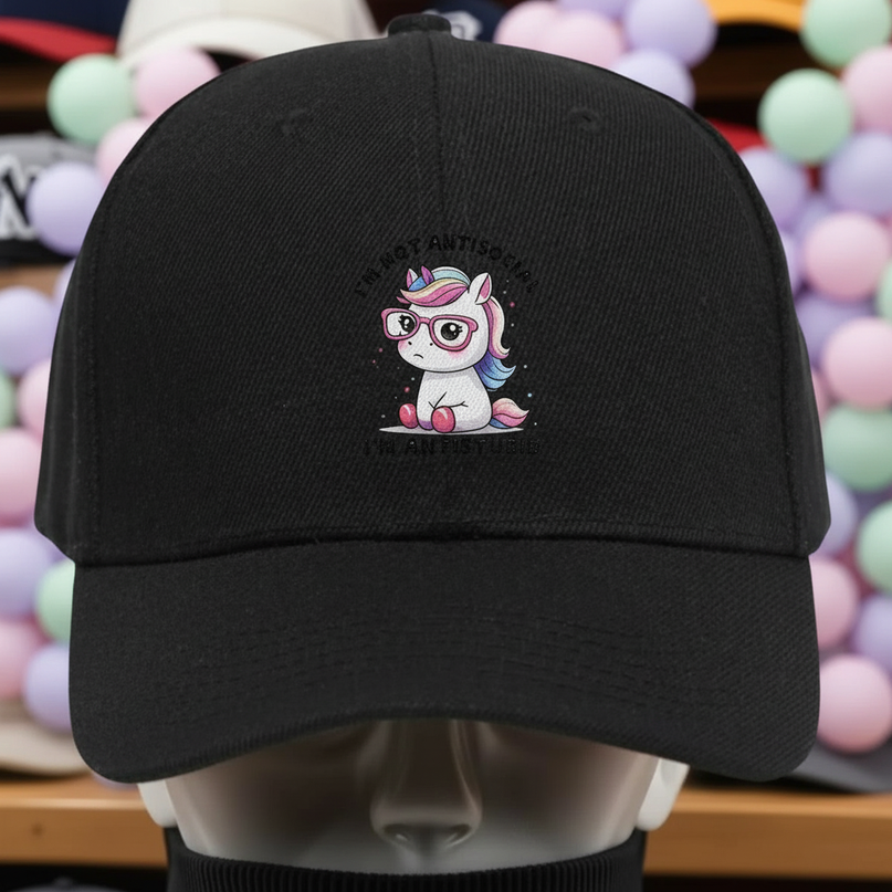 unicorn hat for boys - detail