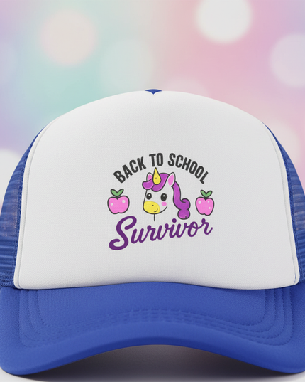 unicorn hat for girls - detail