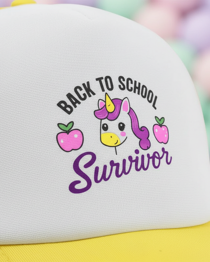 unicorn hat for kids - detail