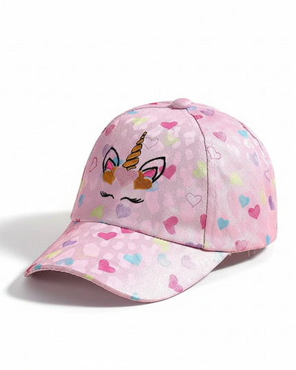 unicorn hat for toddlers - white-bg